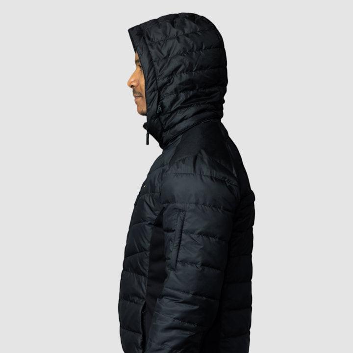 EcoDown Jacket - Men Black - VirtuousWares:Global