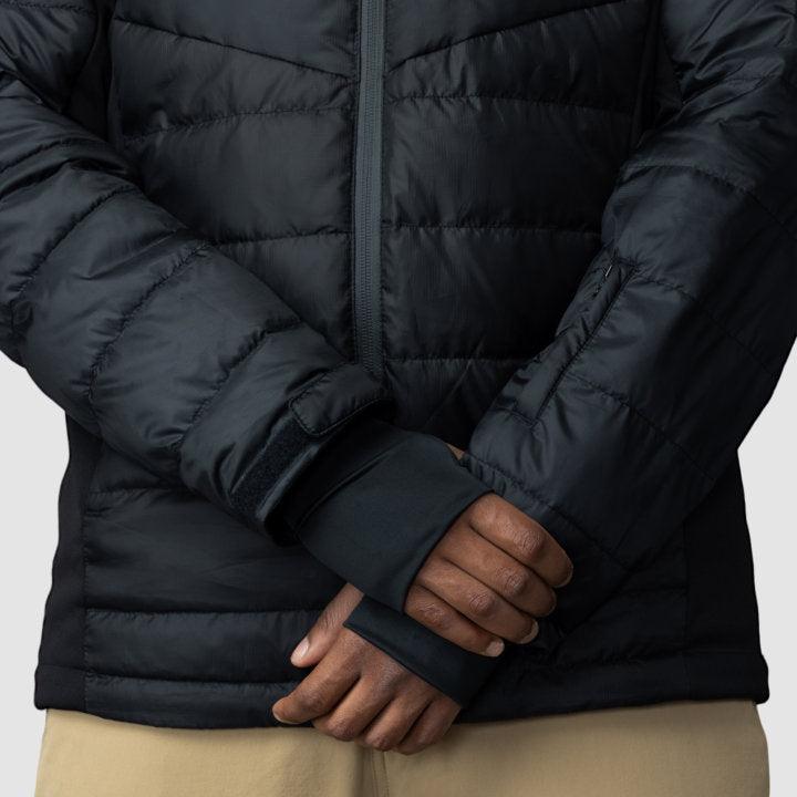 EcoDown Jacket - Men Black - VirtuousWares:Global