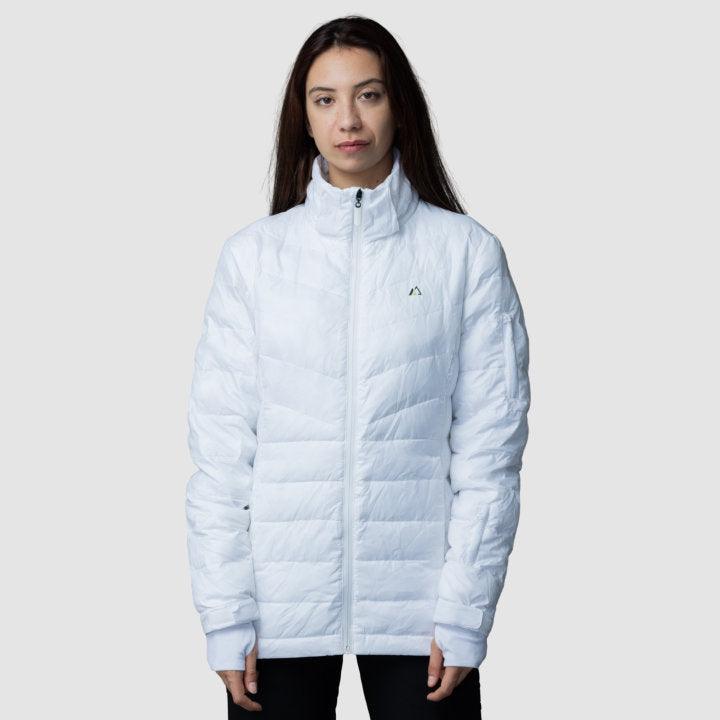 EcoDown Jacket - Woman Glacier - VirtuousWares:Global