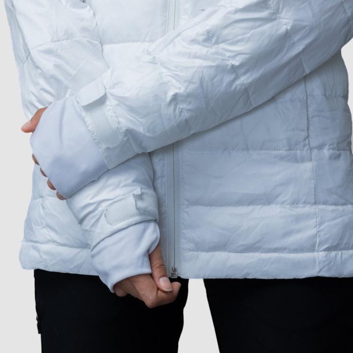 EcoDown Jacket - Woman Glacier - VirtuousWares:Global