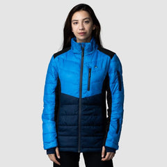 EcoDown Jacket - Women Blue - VirtuousWares:Global