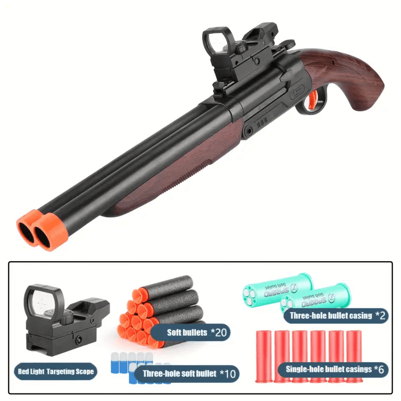 Ejection Shells Toy Gun Soft Bullet Toys Gun - VirtuousWares:Global