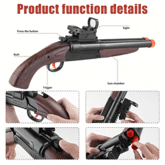 Ejection Shells Toy Gun Soft Bullet Toys Gun - VirtuousWares:Global