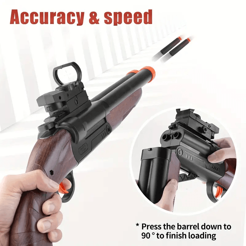 Ejection Shells Toy Gun Soft Bullet Toys Gun - VirtuousWares:Global