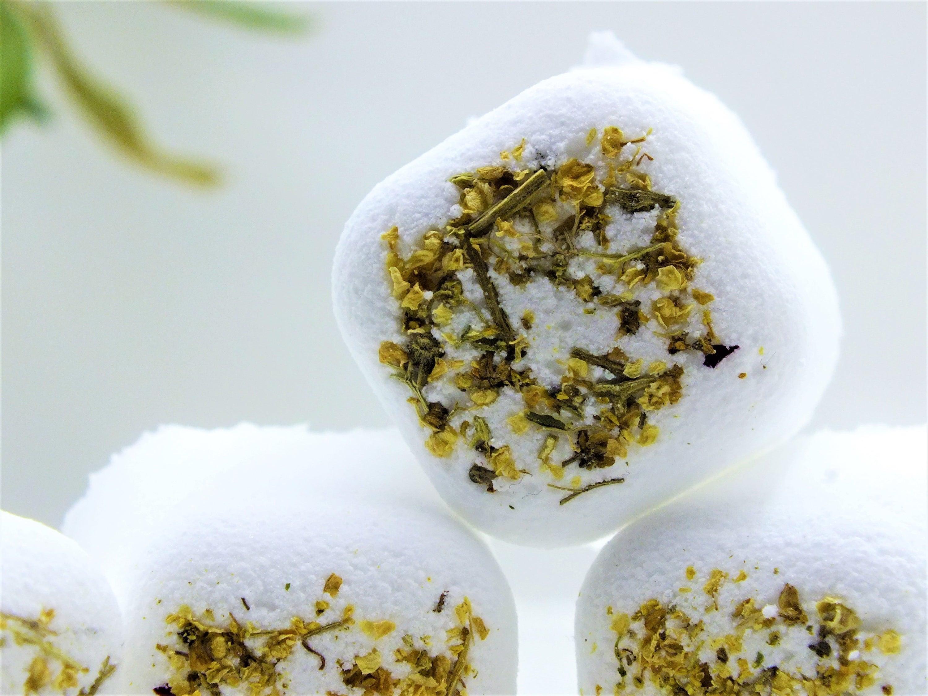 Elderflower bath bullets, Natural & Naked - VirtuousWares:Global