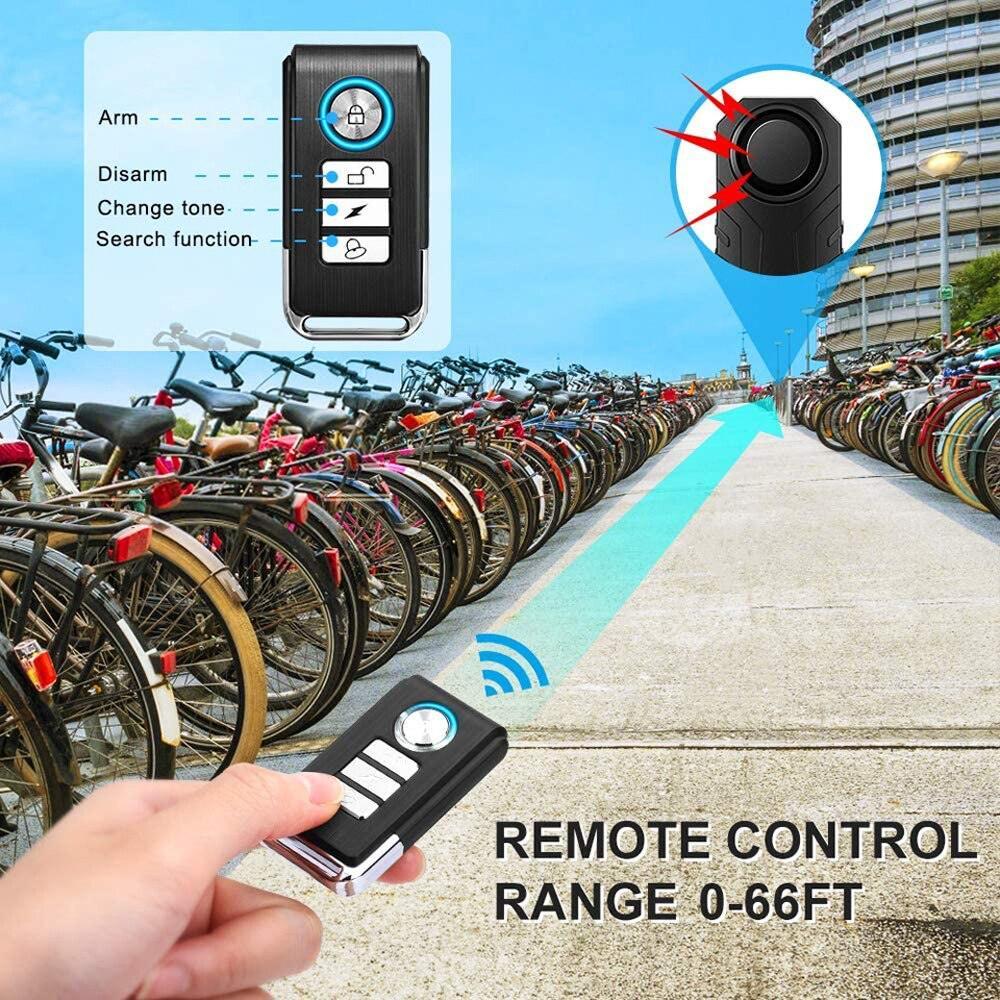 Elecpow Remote Control Bike Alarm Waterproof Motorcycle Electric - VirtuousWares:Global