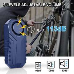 Elecpow Remote Control Bike Alarm Waterproof Motorcycle Electric - VirtuousWares:Global
