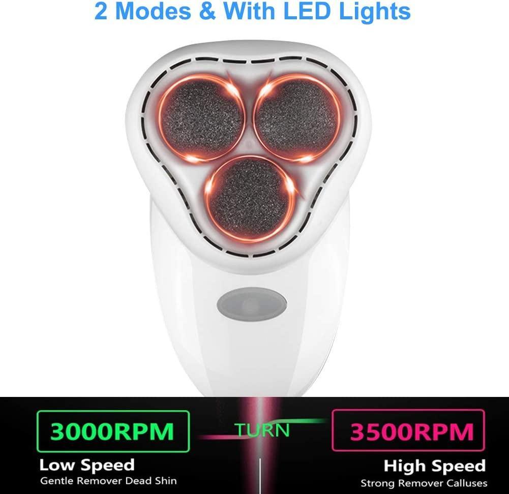 Electric Anti-Callus Foot Rasp with 6 Rollers - VirtuousWares:Global