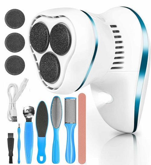 Electric Anti-Callus Foot Rasp with 6 Rollers - VirtuousWares:Global