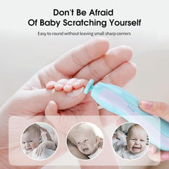 Electric Baby Nail Trimmer Kids Scissors Infant Nail Care Safe Nail - VirtuousWares:Global