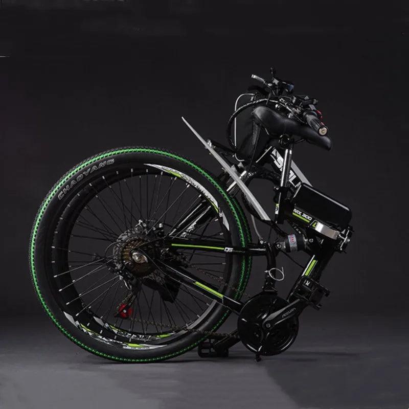 Electric Bicycle 26 Inch 1000W 48V 20AH Smlro MX300 Folding E-Bike Fat - VirtuousWares:Global