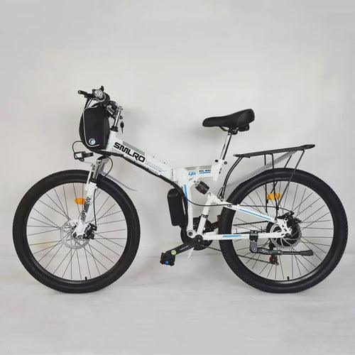 Electric Bicycle 26 Inch 1000W 48V 20AH Smlro MX300 Folding E-Bike Fat - VirtuousWares:Global