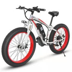 Electric Bicycle Lithium Tram Snow Electric Mountain Bike 21 Speed - VirtuousWares:Global