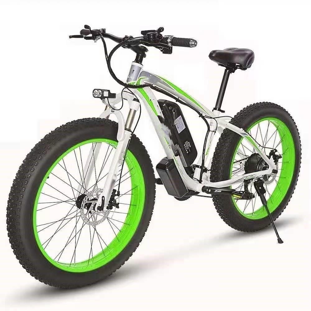 Electric Bicycle Lithium Tram Snow Electric Mountain Bike 21 Speed - VirtuousWares:Global