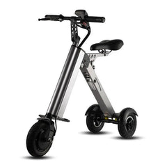 Electric Bicycle Simple Shape Mini E-Bike Three-Wheel Folding For Adult SINGLE Intelligent Bike 24V 300w Aluminum Alloy - VirtuousWares:Global