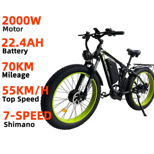 Electric Bike Smlro V3 Pro 48V22.4AH 2000W Dual Motor Electric Bicycle - VirtuousWares:Global