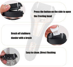Electric Callus Remover for Feet Roller Heads Rechargeable Foot File - VirtuousWares:Global