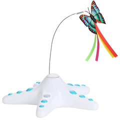 Electric Cat Toys With Fluttering Butterfly - VirtuousWares:Global