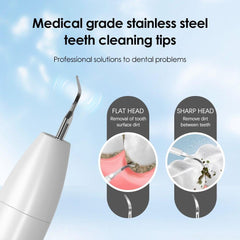 Electric Dental Tartar Scraper Ultrasonic Dental Scaler for Teeth - VirtuousWares:Global