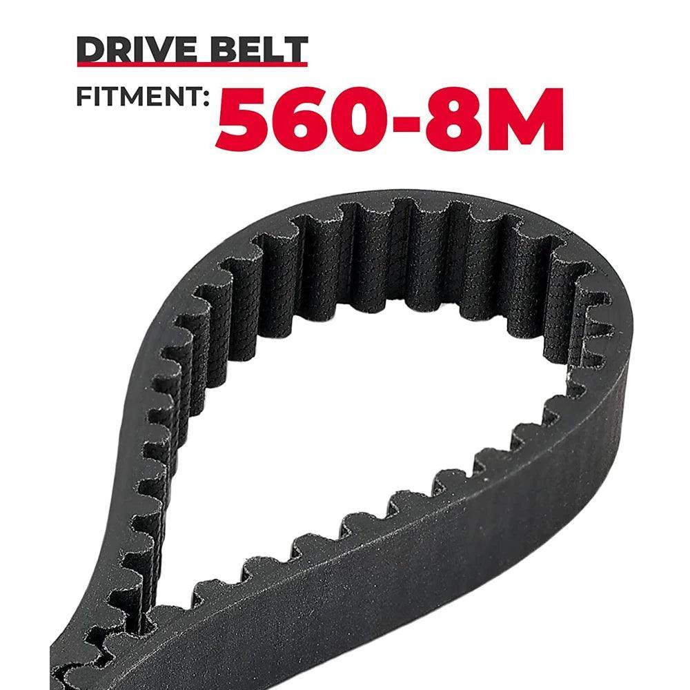 Electric Dirt Bike Drive Belt For Surron Light Bee X For Surron X160 X260 Primary Belt 560-8M Rubber Motorcycle Accessories High - VirtuousWares:Global