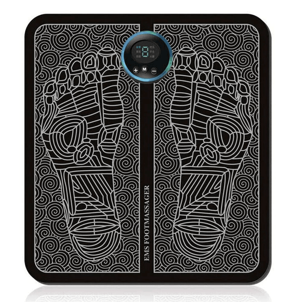 Electric EMS Foot Massager Pad Foot Muscle Stimulator Leg Massage - VirtuousWares:Global