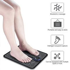 Electric EMS Foot Massager Pad Foot Muscle Stimulator Leg Massage - VirtuousWares:Global