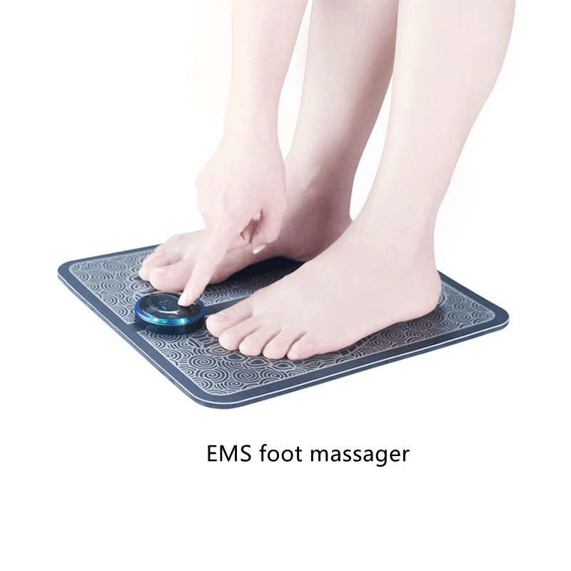 Electric EMS Foot Massager Pad Foot Muscle Stimulator Leg Massage - VirtuousWares:Global