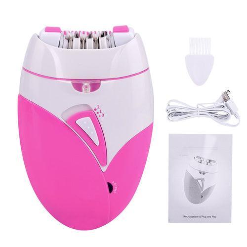 Electric Epilator USB Rechargeable Women Shaver Whole Body Available - VirtuousWares:Global