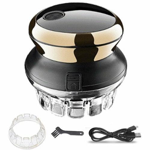 Electric Even Cut Rotary Hair Trimmer For Men Washable Rechargeable - VirtuousWares:Global