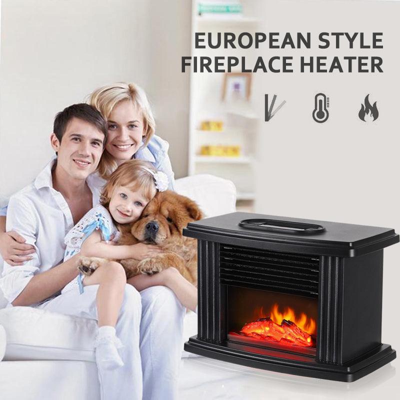 Electric Fireplace Heater LED Flame Effect Stove - VirtuousWares:Global