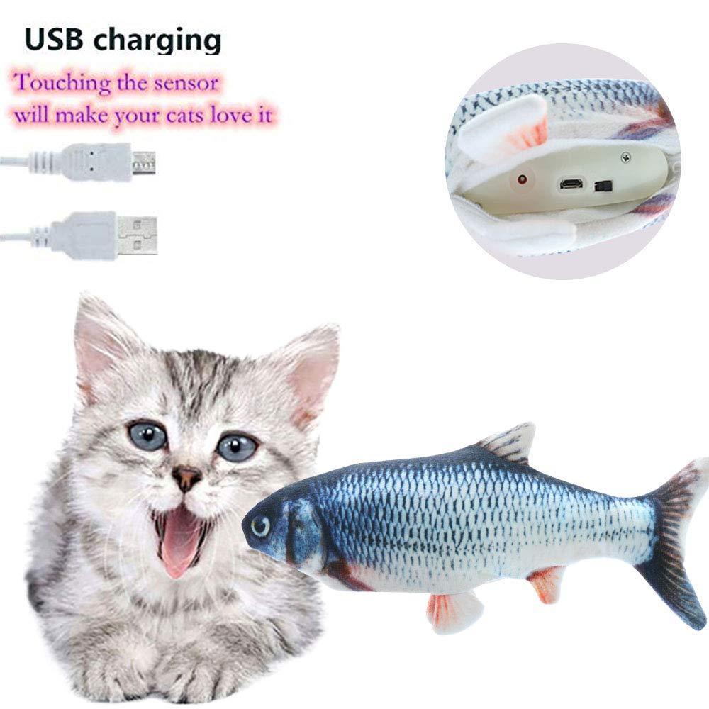 Electric Flipping Fish Toy for Cats - VirtuousWares:Global