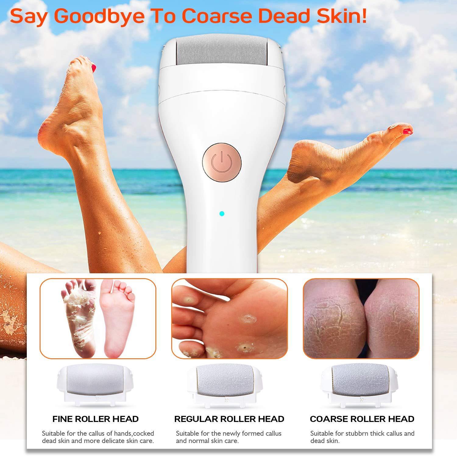 Electric Foot Callus Remover Portable Electronic Foot File Pedicure - VirtuousWares:Global