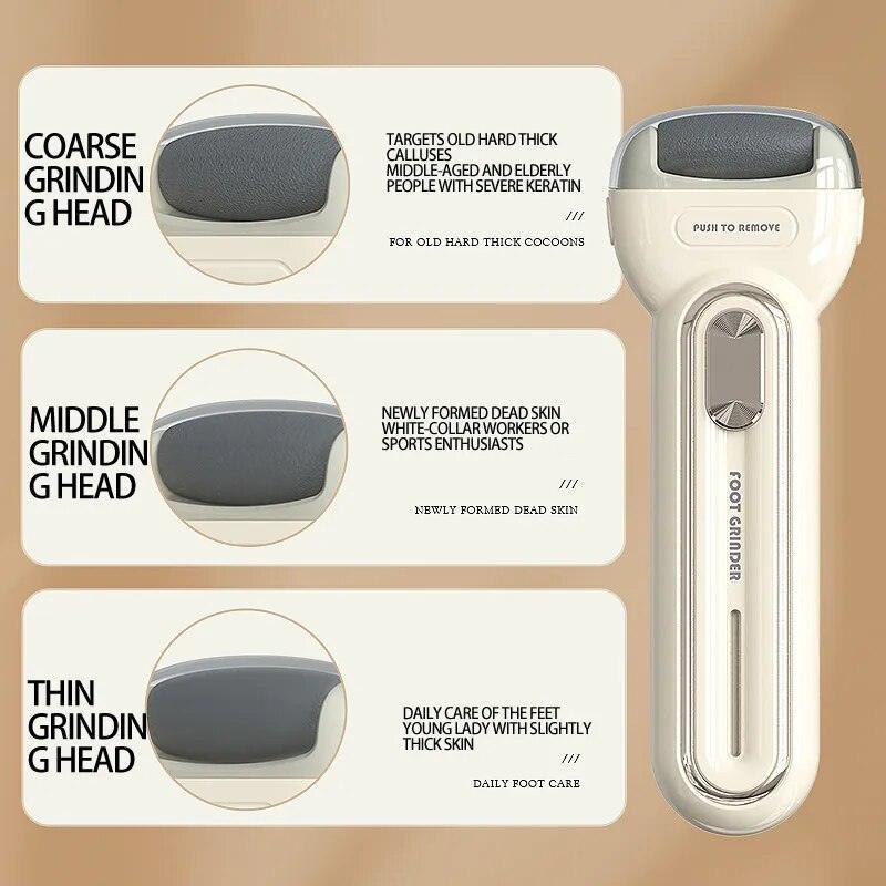 Electric Foot Grinding Skin Hard Rupture Skin Trimmer Dead Skin Foot - VirtuousWares:Global