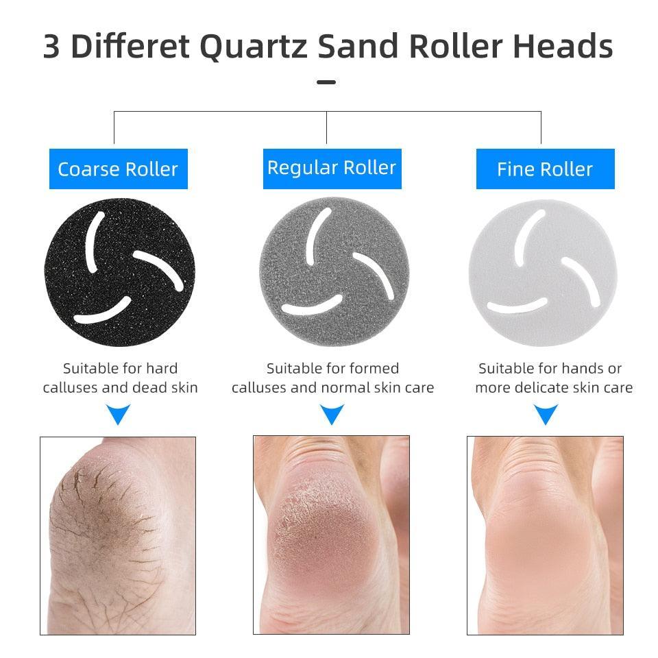 Electric Grinding Pedicure Tools Foot Sandpaper File for Heels - VirtuousWares:Global