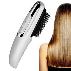 Electric Hair Straightener Comb Cordless Magnetic Head Massage Brush - VirtuousWares:Global
