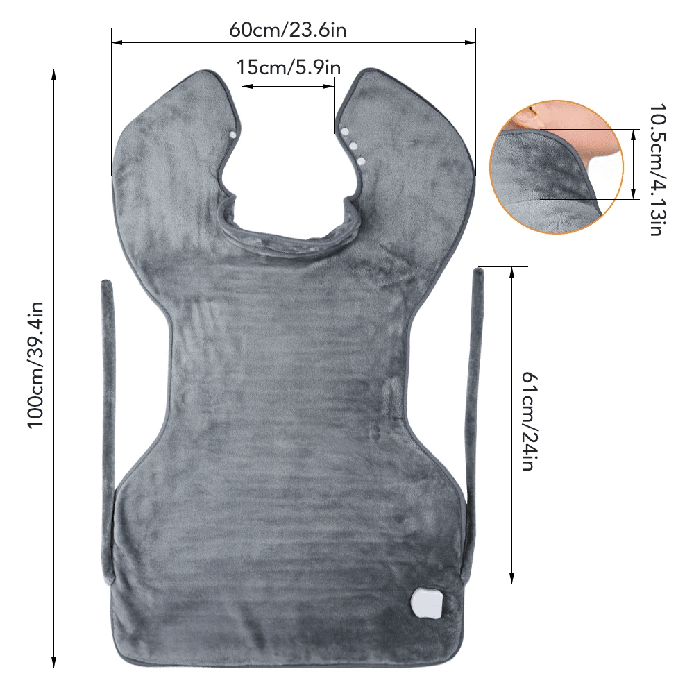 Electric Heating Pad Massage Shawl for Shoulder and Neck Relieve Pain - VirtuousWares:Global