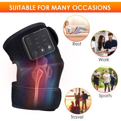 Electric Infrared Heating Knee Massager Knee Brace For Arthritis Hot - VirtuousWares:Global