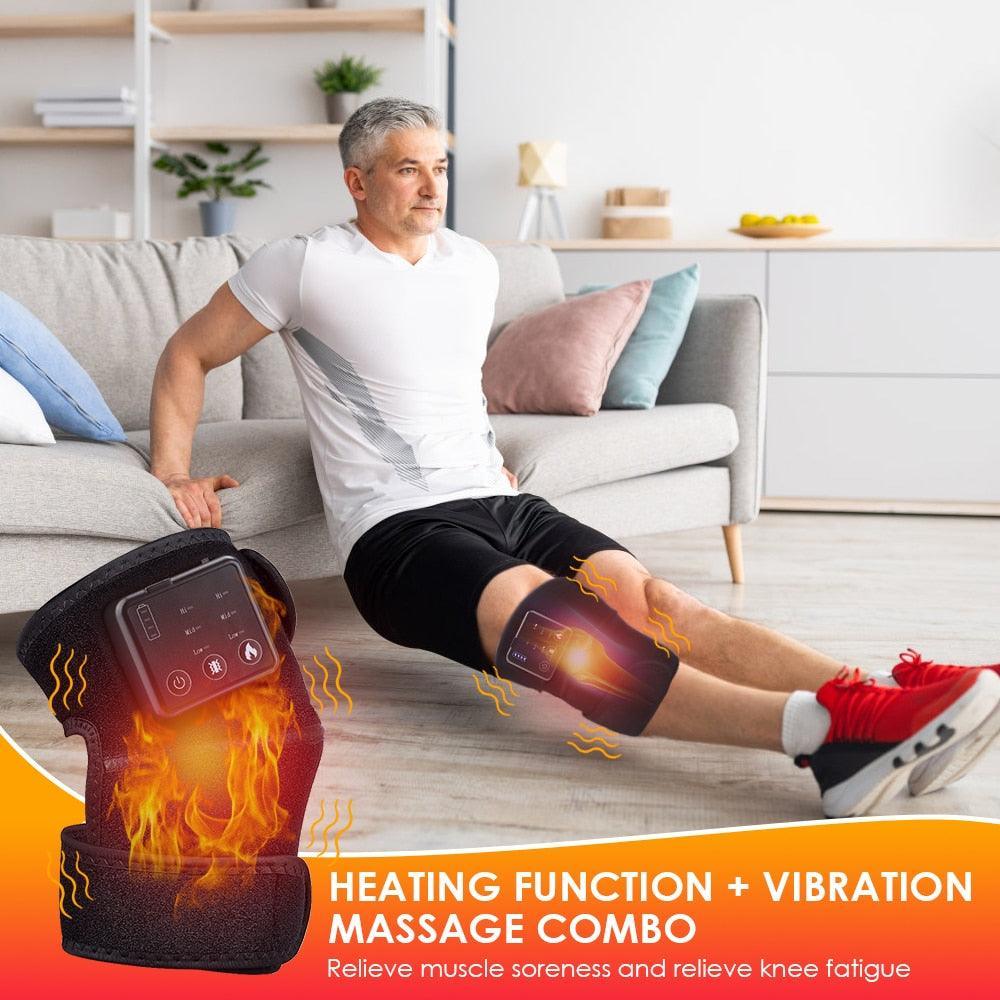 Electric Infrared Heating Knee Massager Knee Brace For Arthritis Hot - VirtuousWares:Global