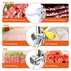 Electric Meat Grinder Sausage Stuffer Maker with Handle - VirtuousWares:Global