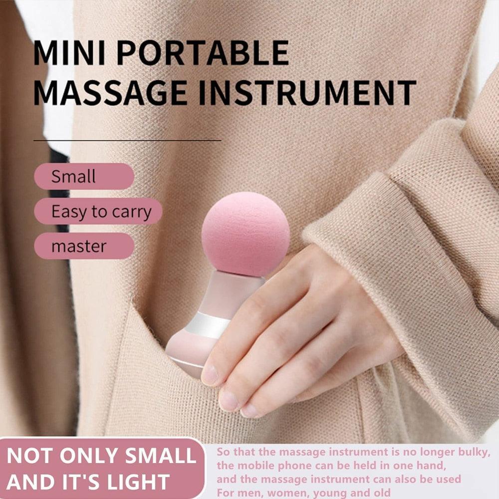 Electric Mini Handheld Massage Gun 6 Speed Vibration Fitness Massager - VirtuousWares:Global