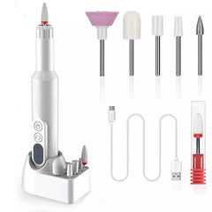 Electric Nail Drill Machine with Charging Base Electric Nail Sander - VirtuousWares:Global