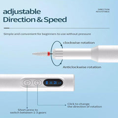 Electric Nail Drill Machine with Charging Base Electric Nail Sander - VirtuousWares:Global