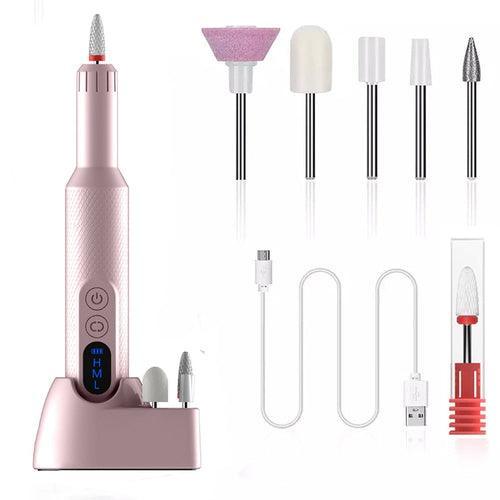Electric Nail Drill Machine with Charging Base Electric Nail Sander - VirtuousWares:Global