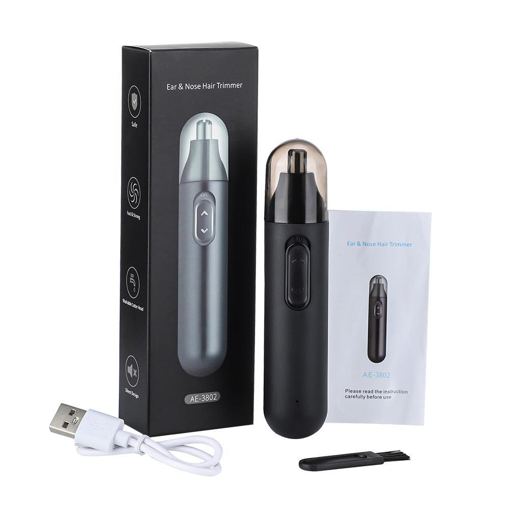 Electric Nose Hair Trimmer Implement Shaver Clipper Unisex Ear Neck - VirtuousWares:Global