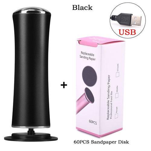 Electric Pedicure Foot Care Tool Files Pedicure Callus Remover USB - VirtuousWares:Global