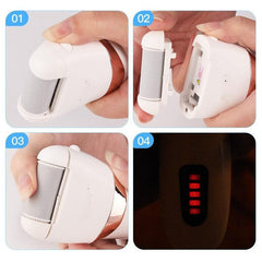 Electric Pedicure Foot Care Tool Files Pedicure Callus Remover - VirtuousWares:Global