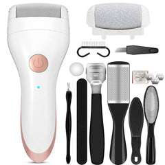 Electric Pedicure Hard Skin Remover Foot Care Rechargeable Callus - VirtuousWares:Global