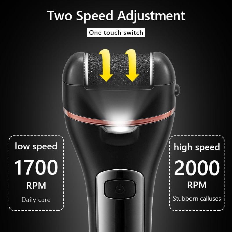Electric Pedicure Tools Foot Care File Leg Heels Remove Hard Cracked - VirtuousWares:Global