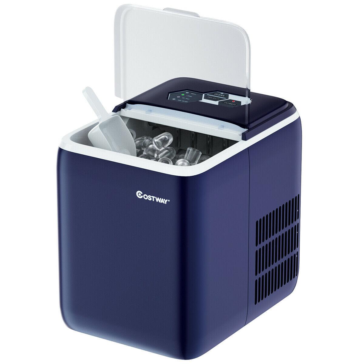 Electric Portable Countertop Ice Cube Maker 2.6L - VirtuousWares:Global