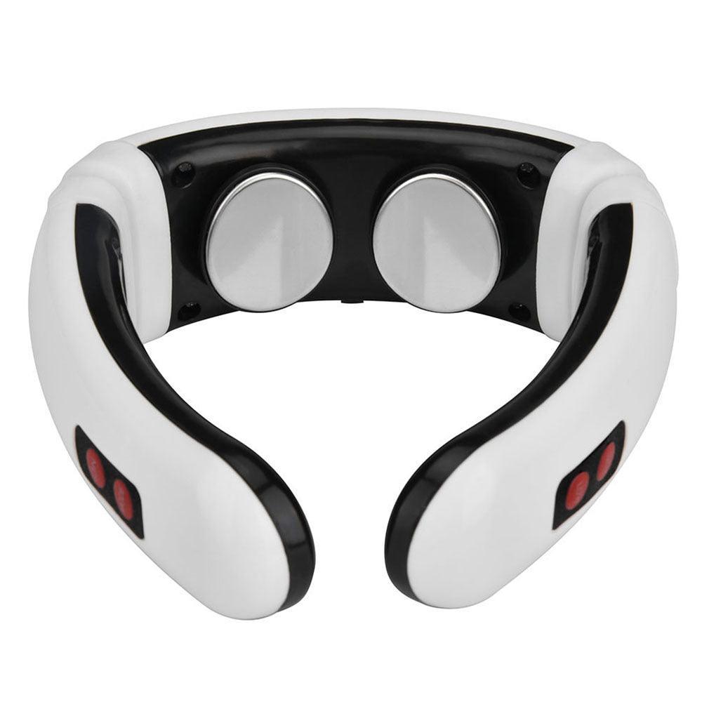Electric Pulse Back and Neck Massager Far Infrared Heating Pain Relief - VirtuousWares:Global